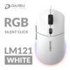 chuot-gaming-dareu-lm121-rgb-silent-click-white